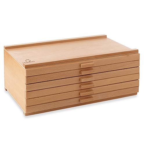 7 Elements 6 Drawer Wooden Artist Storage Box G860