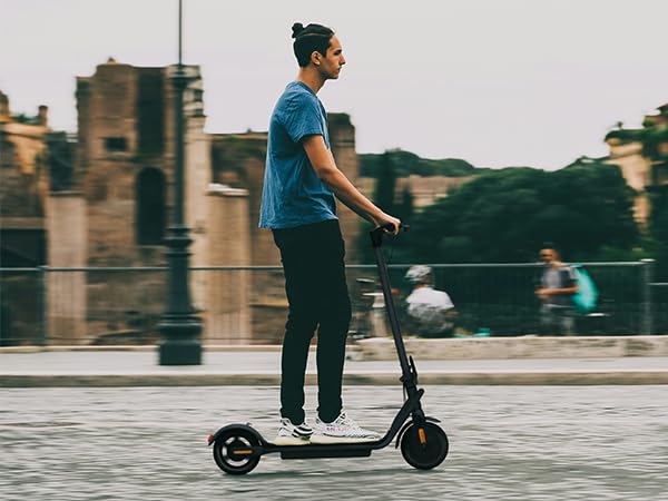 Jasion JS2/PRO Electric Scooter, 25 Miles Range, 22MPH Max Speed, 850W Peak Adult Escooter P831