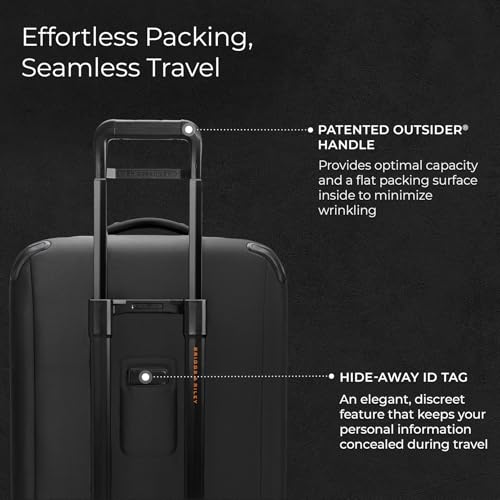 Briggs & Riley 22" Carry On Expandable Spinner - Softside Luggage, Black G487462
