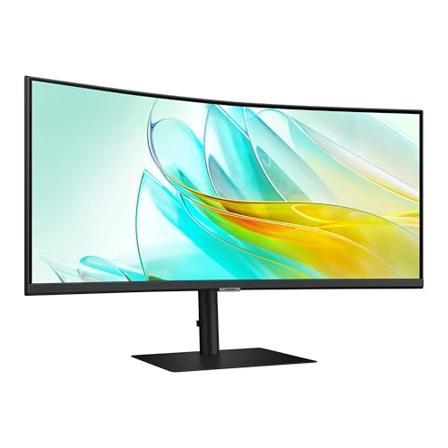 SAMSUNG Viewfinity S65UA 34-Inch Ultrawide QHD Curved Monitor, 100Hz, USB-C, Black B208