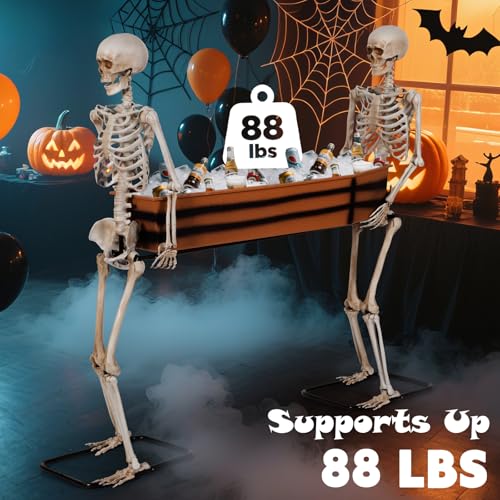 Quntis Halloween Animatronics Grim Reaper Outdoor Decoration 7FT A36398