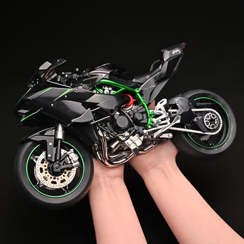 Die Cast Motorcycle 1:6 Scale Kawasaki H2R Alloy Racing Model L8357