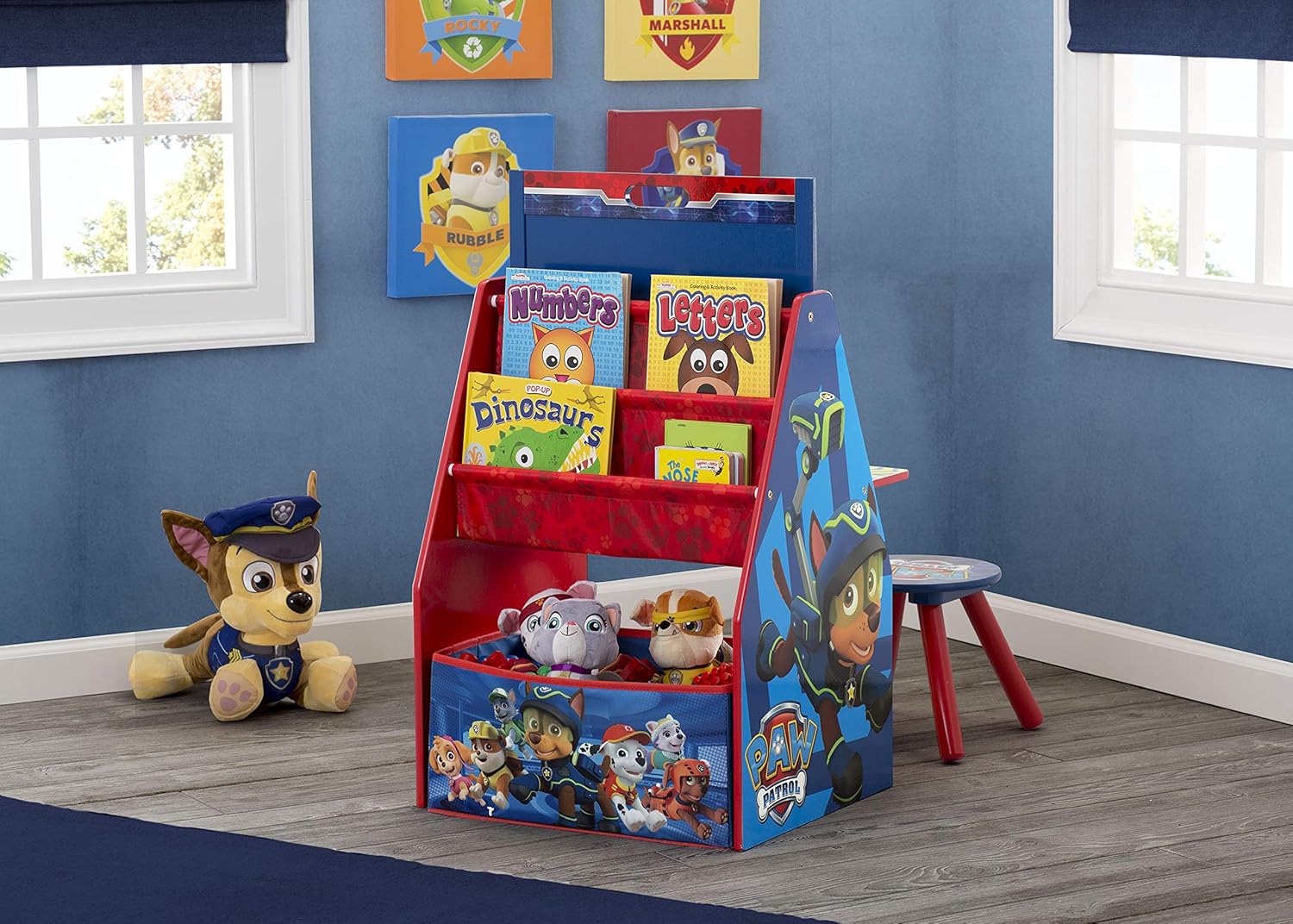 Delta Children Kids Table and Chair Set with Storage, 2 Chairs Included N44931