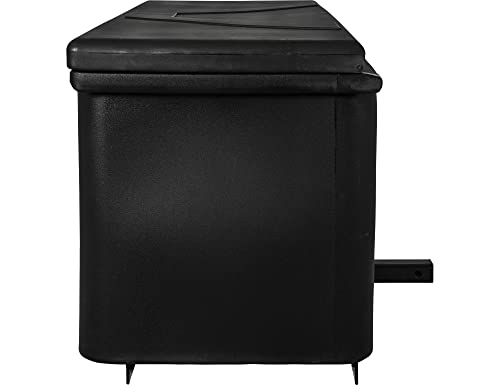 Buyers Products 1707020 Large Poly Hitch Mounted Cargo Carrier Utility Storage Box, Black D635736
