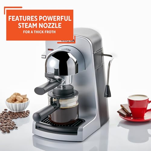 IMUSA GAU-18202 4 Cup Espresso/Cappuccino Maker, Black V2290