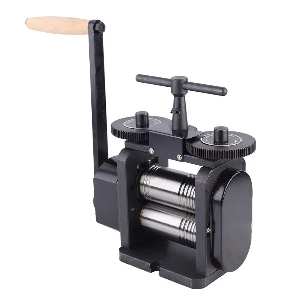 Fichiouy Jewelry Rolling Mill Machine 110mm Manual Combination Rolling Mill Y224584