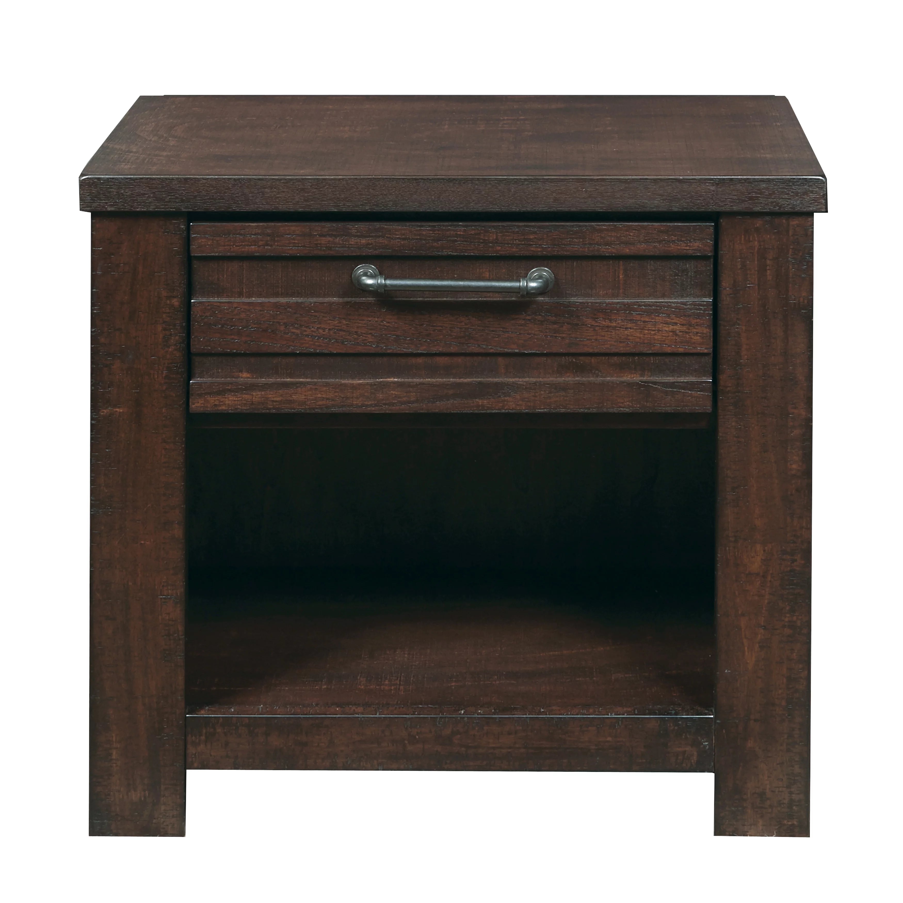 Sedona Transitional Wood Bedroom Set Queen with Dresser and Mirror H29321