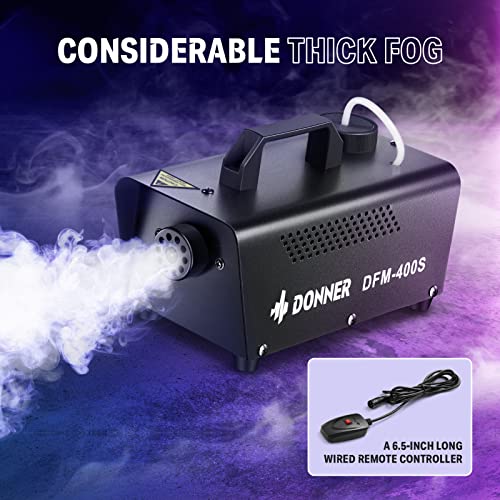 Donner 600W Fog Machine with LED Lights and Wireless Remote T87719