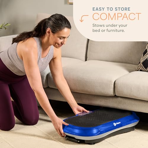 Lifepro Waver Vibration Plate Exercise Machine with Loop Bands V797593