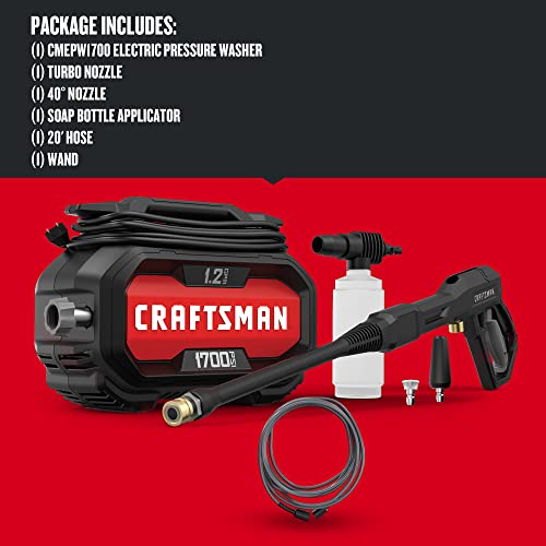 CRAFTSMAN Electric Pressure Washer 2100 PSI Corded CMEPW2100 S611