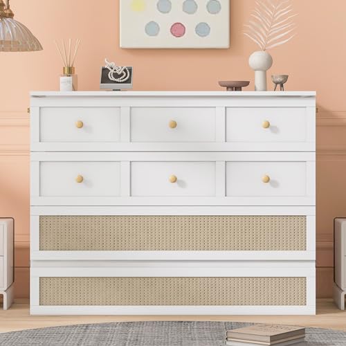 Ball & Cast Queen Size Solid Pine Murphy Bed with Charging Station, White + Walnut P2075