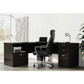 Realspace® Magellan Performance 71"W L-Shaped Corner Desk, Espresso