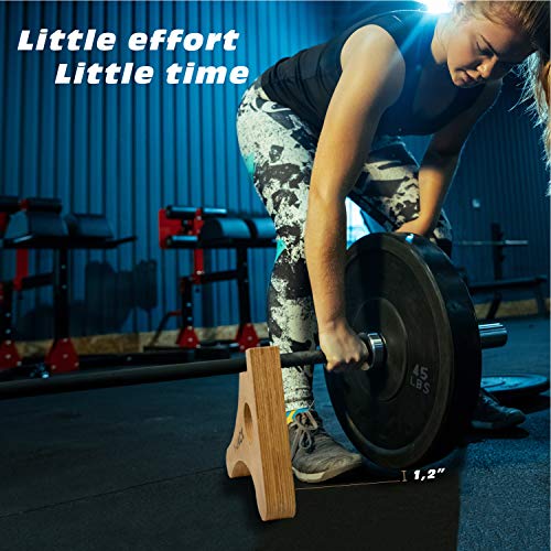 Yes4All Deadlift Jack Barbell Stand for Weight Training W456663