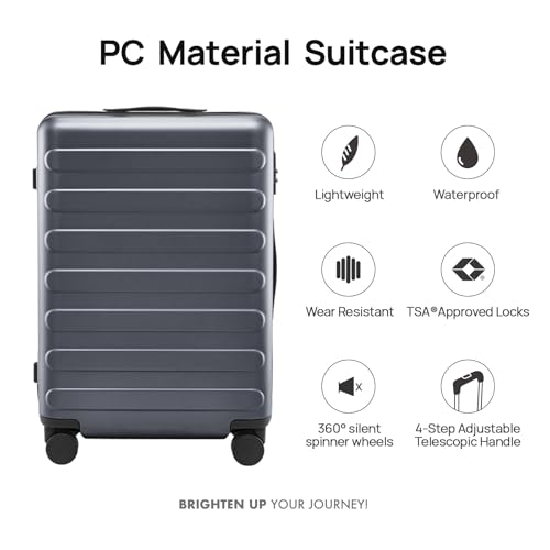 Carry-on Luggage 20 Inch Hardshell with Spinner Wheels and TSA Lock L610552