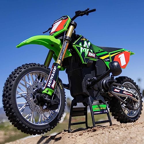Losi Promoto-MX 1/4 RC Motorcycle Ready-to-Run Combo with Battery and Charger, Green R74162