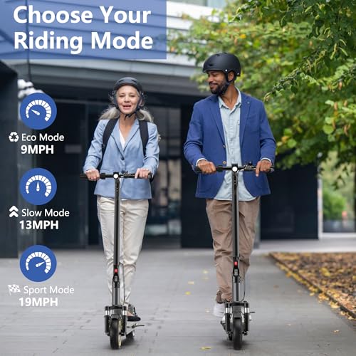 NAVIC Electric Scooter for Adults, Folding E-Scooter with Dual Braking and Dual Suspension B3040