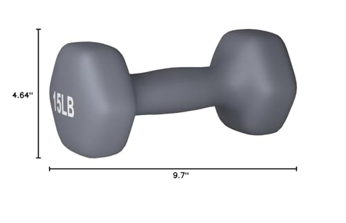 Amazon Basics Neoprene Dumbbell Hand Weights G9434
