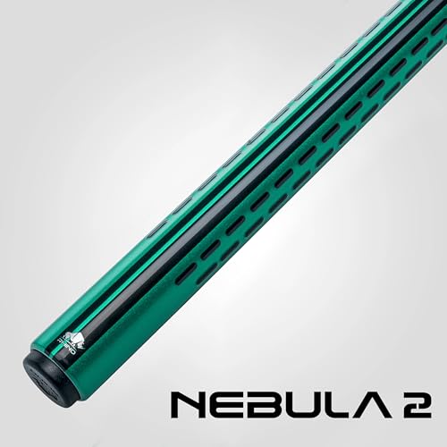 RHINO Nebula 2 Pool Cue - Carbon Fiber Shaft, Composite Butt, 12.4mm B23495