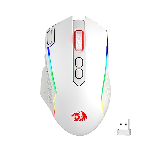 Redragon M810 Pro Wireless Gaming Mouse, 10000 DPI, RGB Backlit K36063