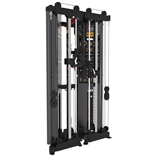 Altas Strength Folding Home Gym Smith Machine with Pulley System Z59689