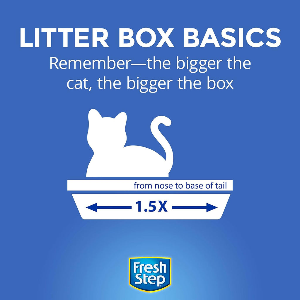 Fresh Step Non-Clumping Cat Litter with Febreze Freshness, Scented - 35 lbs I323