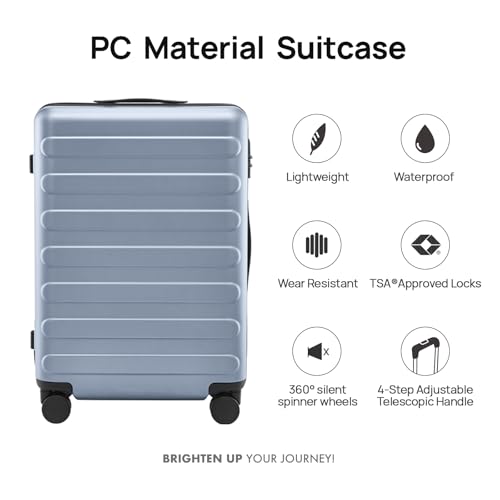 Carry-on Luggage 20 Inch Hardshell with Spinner Wheels and TSA Lock L610552