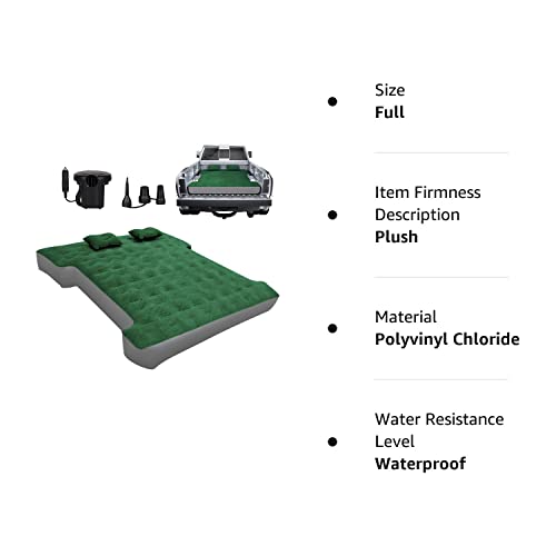 Umbrauto Truck Bed Air Mattress for 5.5-5.8ft Short Truck Bed with Pump & Carry Bag X24465