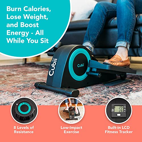 Cubii JR1 Under Desk Elliptical Seated Pedal Exerciser for Home G418003