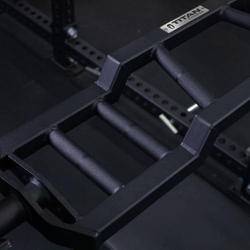 Titan Fitness Rackable Multi-Grip Camber Olympic Barbell, 1000 LB O354
