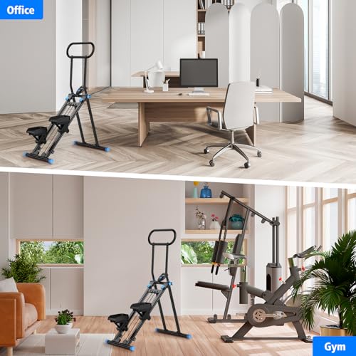 Folding Stair Stepper with Adjustable Handlebar for Home Gym G4022