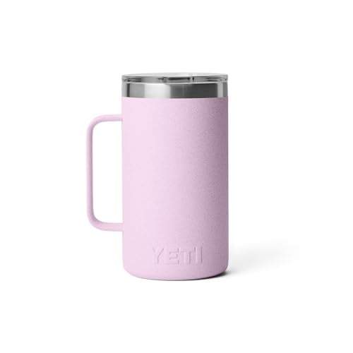 YETI Rambler 24 oz Mug, Stainless Steel, Vacuum Insulated N160