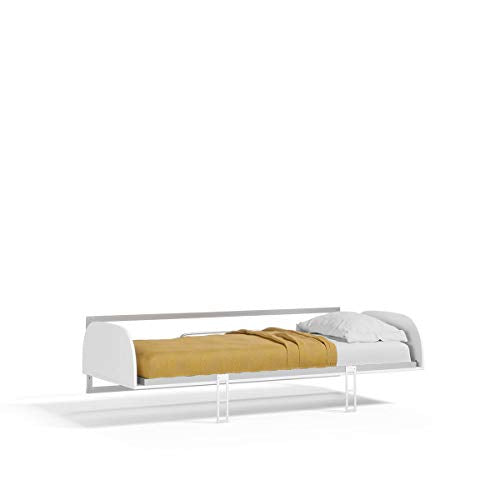 Twin/Twin XL Murphy Wall Bed Light Wood B67970