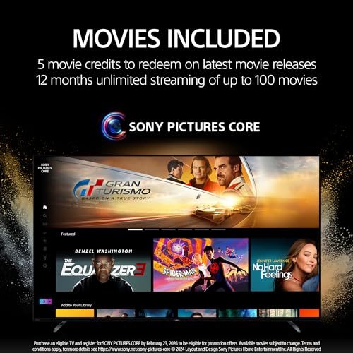 Sony BRAVIA 2 II 55 Inch 4K Ultra HD LED Smart TV with Google TV G214213