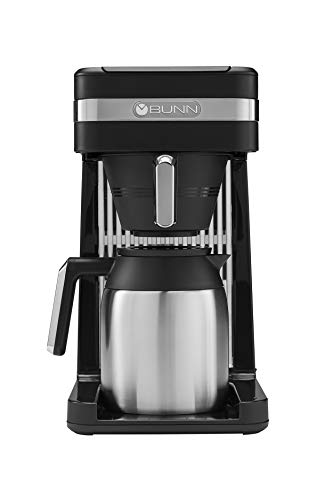 BUNN 55200 CSB3T Speed Brew Platinum Thermal Coffee Maker, 10-Cup, Black C634086
