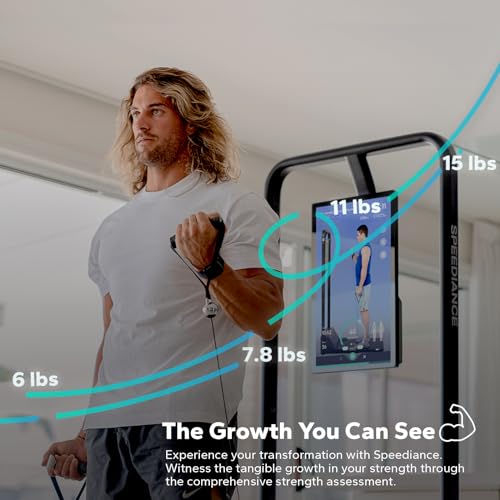 Gym Monster Smart Home Gym, Smith Machine Power Cage with Cable Crossover G34665
