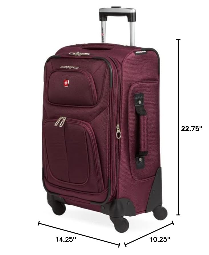 SwissGear Sion Softside Expandable Luggage, Black, 29-Inch C81483
