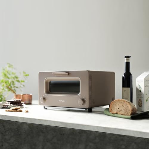 BALMUDA The Toaster Steam Oven Toaster, 5 Cooking Modes, Gray, US Version Z54734