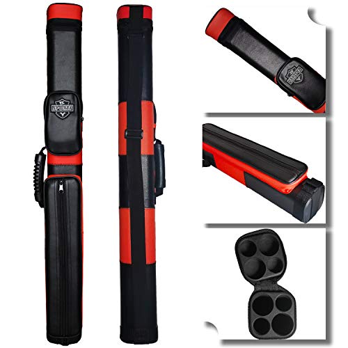 2x2 Hard Square Pool Cue Carrying Case N141