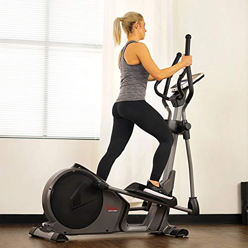 Sunny Health & Fitness Programmable 16 Electro-Magnetic Elliptical Cross Trainer W120663