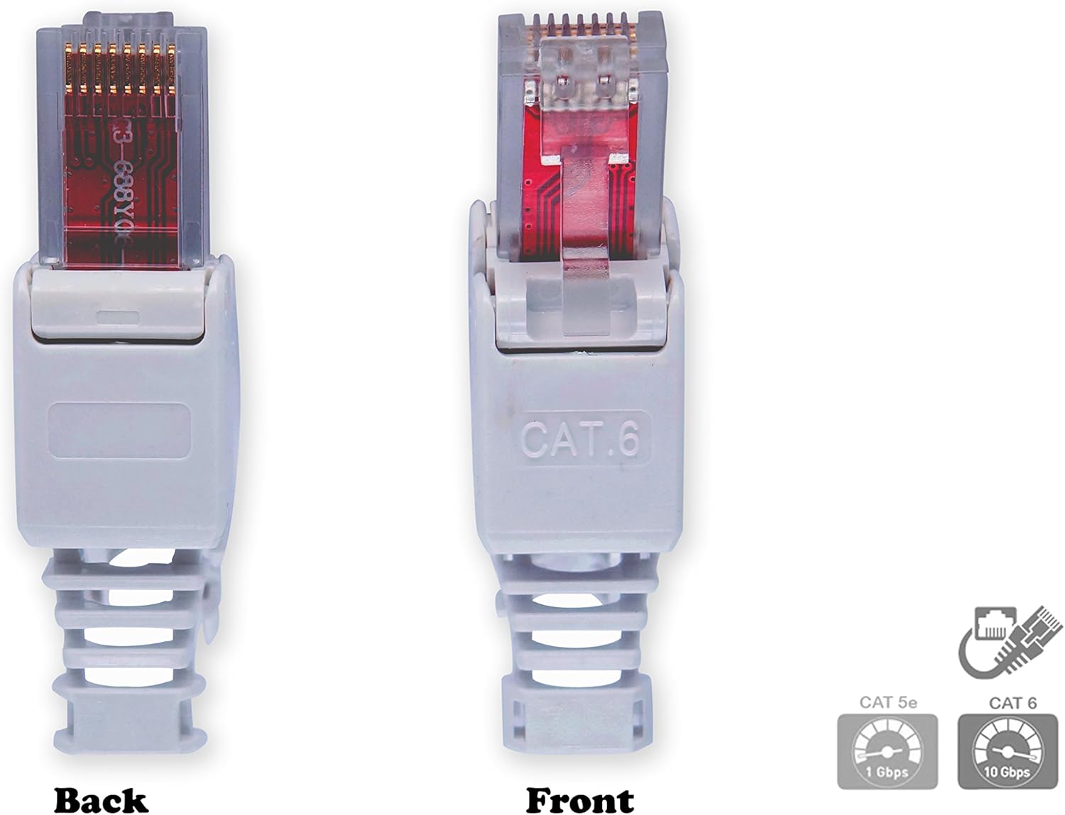 RJ45 CAT6 Tool-Less Modular Connectors S2762