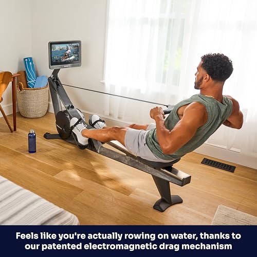 Hydrow Wave Rowing Machine with 16" HD Touchscreen, Foldable W49739