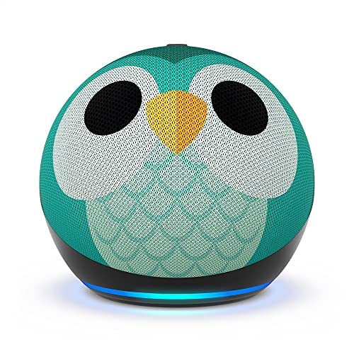 Amazon Echo Dot Kids (newest model) with parental controls, includes 1 year of Amazon Kids+, Owl E6968