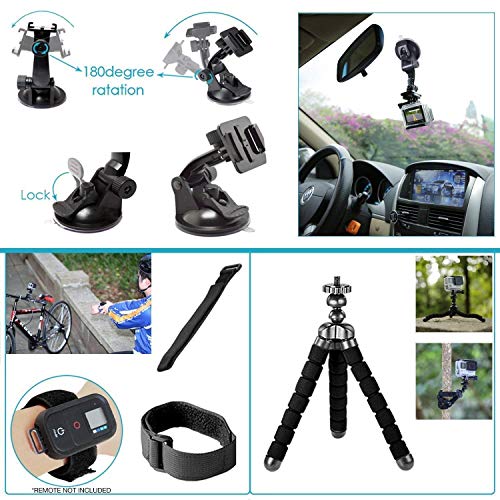GoPro Hero Compact Waterproof Action Camera with 4K and Accessory Kit P4515