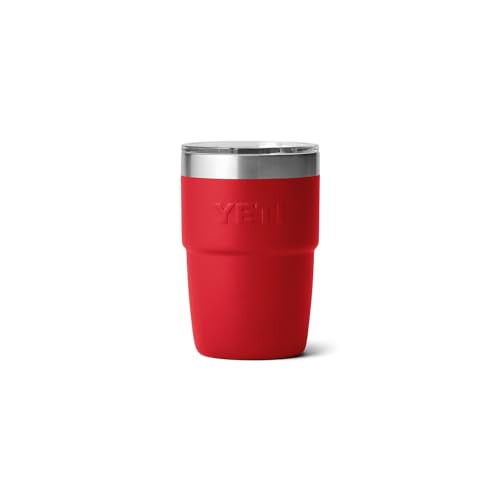 YETI Rambler 8 oz Stackable Cup, Stainless Steel, Vacuum Insulated with MagSlider Lid S120489