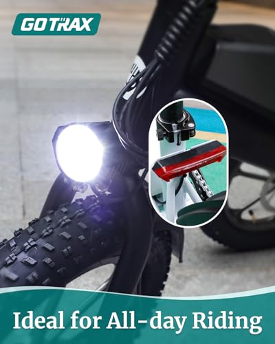 Gotrax S3 Electric Bike, 750W Peak Motor, 25 Miles Range, Folding Fat Tire E-Bike B18421