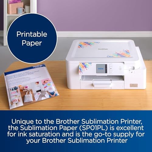 Brother Sublimation Printer with 4-Color Ink Cartridge Set R9817