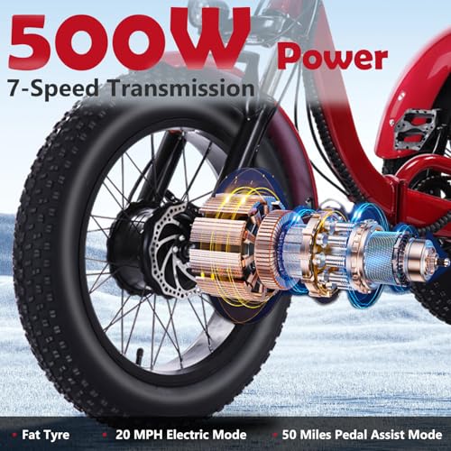 Adult Electric Tricycle 3 Wheel Bike for Adults A10327