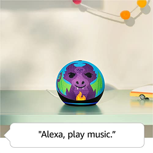Amazon Echo Dot Kids (newest model) with parental controls, includes 1 year of Amazon Kids+, Owl E6968