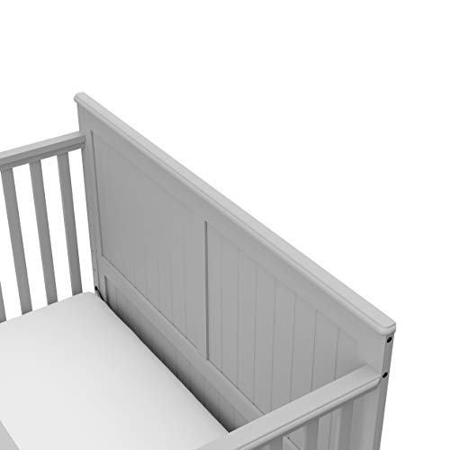 Graco Hadley 5-in-1 Convertible Crib and Changer with Drawer (Black) P7234