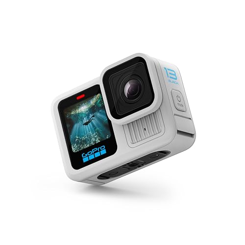 GoPro HERO13 Black Accessory Bundle with Handler, Batteries, Mounts, and Case M27766